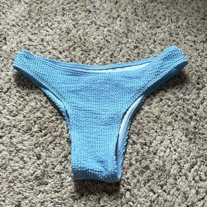 light blue bikini bottoms